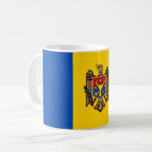 Mug Drapeau de Moldova (Devant gauche)
