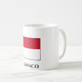 Mug Drapeau de Monaco (Devant droit)