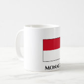 Mug Drapeau de Monaco (Devant gauche)
