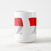 Mug Drapeau de Monaco (Centre)