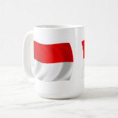 Mug Drapeau de Monaco (Devant gauche)