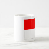 Mug Drapeau de Monaco (Centre)