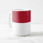 Mug Drapeau de Monaco (Devant gauche)