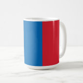 Mug Drapeau de Mongolie Symbole Soyombo Mongols (Devant droit)