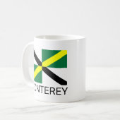 Mug Drapeau de Monterey, Californie (Devant gauche)