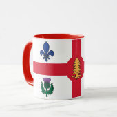 Mug Drapeau de Montréal (Québec) (Devant gauche)