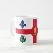 Mug Drapeau de Montréal (Québec) (Devant gauche)