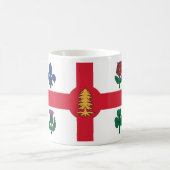 Mug Drapeau de Montréal (Québec) (Centre)