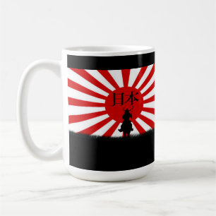 Mug Drapeau de Nihon de série patriotique samouraï d