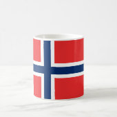 Mug Drapeau de Norway (Centre)
