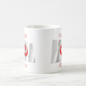 Mug Drapeau de ondulation de préfecture d'Okinawa (Centre)