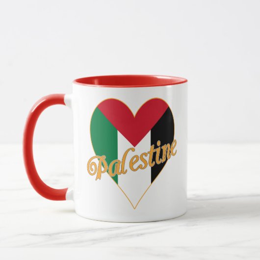 Mug Drapeau de Palestine (lcdp) drapeau de la Palestin (Gauche)