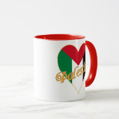 Mug Drapeau de Palestine (lcdp) drapeau de la Palestin (Devant droit)