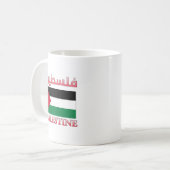 Mug Drapeau de Palestine (lcdp) drapeau de la Palestin (Devant gauche)