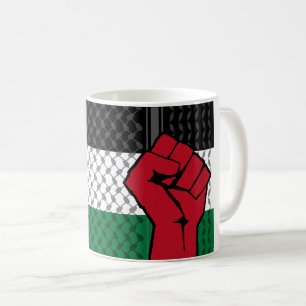 Mug Drapeau de Palestine, Sauvez Gaza, Libérez Gaza