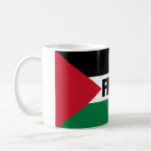 Mug Drapeau de Palestine, Sauvez Gaza, Libérez Gaza (Gauche)