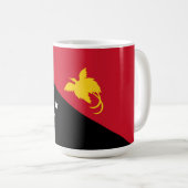 Mug Drapeau de Papouasie-Nouvelle-Guinée (Devant droit)