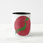 Mug Drapeau de pays japonais (Centre)