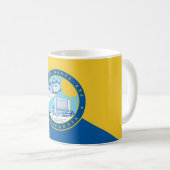 Mug Drapeau de Père Noël Ana, Californie (Devant droit)