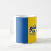 Mug Drapeau de Philadelphie (Devant gauche)