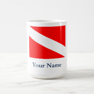 Mug Drapeau de piqué (personnalisable)