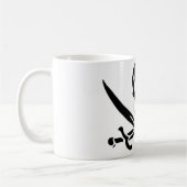 Mug Drapeau de pirate authentique de Jack Rackam (Gauche)