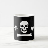 Mug Drapeau de pirate de capot de Stede (Centre)