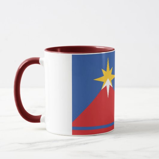 Mug Drapeau de Pocatello, Idaho (Gauche)