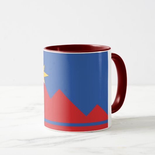 Mug Drapeau de Pocatello, Idaho (Devant droit)