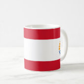 Mug Drapeau de Polynésie française (Devant droit)