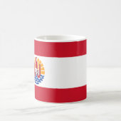 Mug Drapeau de Polynésie française (Centre)