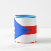 Mug Drapeau de Porto Rico (Centre)