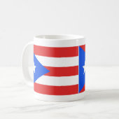 Mug Drapeau de Porto Rico (Devant gauche)