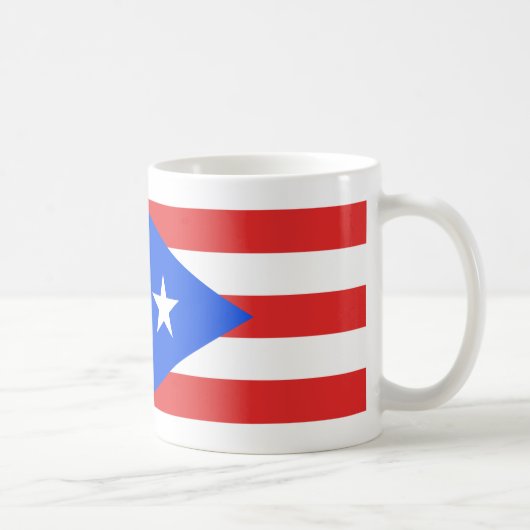 Mug Drapeau de Porto Rico (Droite)
