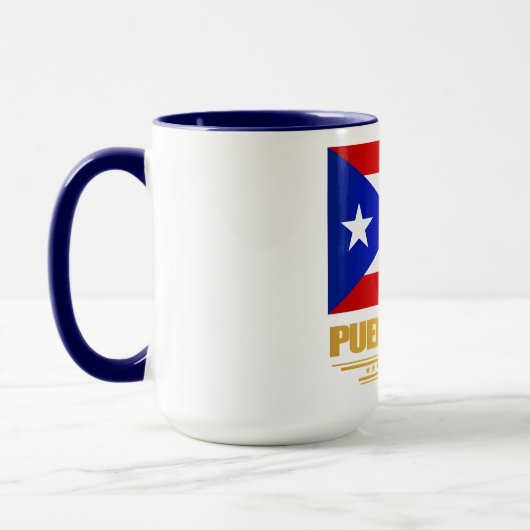 Mug Drapeau de Porto Rico (Gauche)