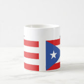Mug Drapeau de Porto Rico (Centre)