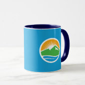 Mug Drapeau de Provo, Utah (Devant droit)