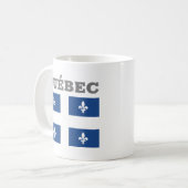 Mug Drapeau de Québec, Canada (Devant gauche)