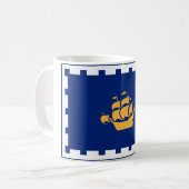 Mug Drapeau de Québec (Québec, Canada) (Devant gauche)