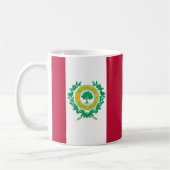 Mug Drapeau de Raleigh en Caroline du Nord (Gauche)