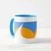 Mug Drapeau de Redding, Californie (Devant gauche)