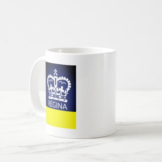 Mug Drapeau de Regina (Saskatchewan) (Devant gauche)