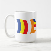 Mug Drapeau de religion bouddhiste (Gauche)