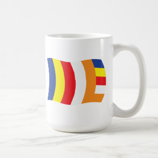 Mug Drapeau de religion bouddhiste