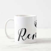 Mug Drapeau de Rennes en Coeur, Roazhon Bretagne (Gauche)