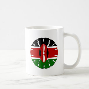 Mug Drapeau de République du Kenya emblématique oeuvre