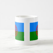 Mug Drapeau de Roma (drapeau Romani) (Centre)