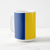 Mug Drapeau de Roumanie (Devant gauche)