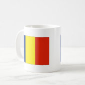 Mug Drapeau de Roumanie (Devant gauche)
