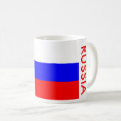 MUG DRAPEAU DE RUSSIE (Devant droit)